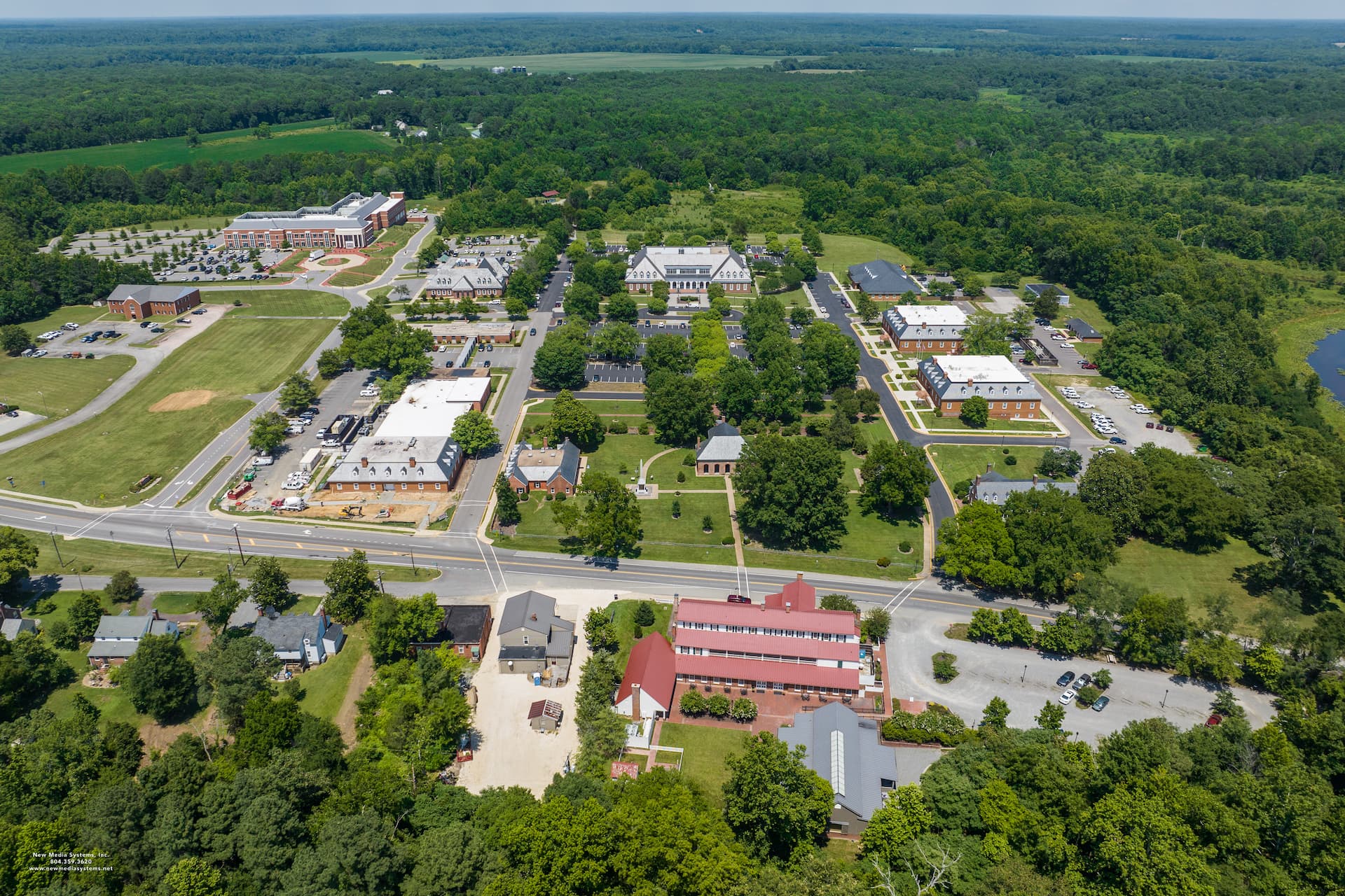 Hanover County courthouse area